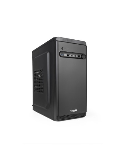 Caja ordenador tooq tqc - 4702u3c - b micro atx