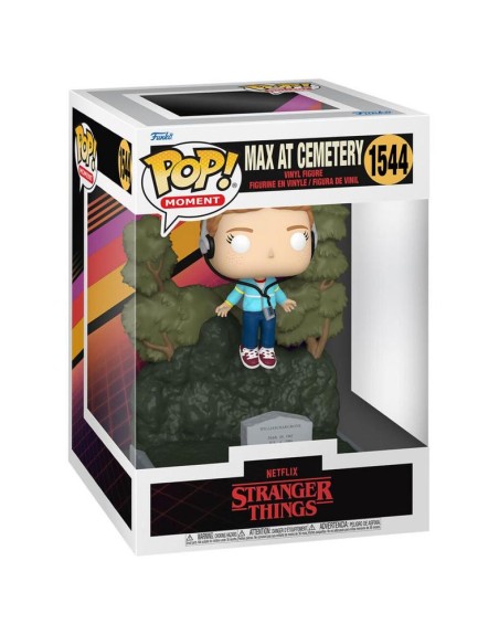 Funko pop moments: stranger things s4 max at cementery