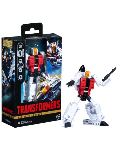 Figura hasbro transformers age of the primes aerialbot slingshot