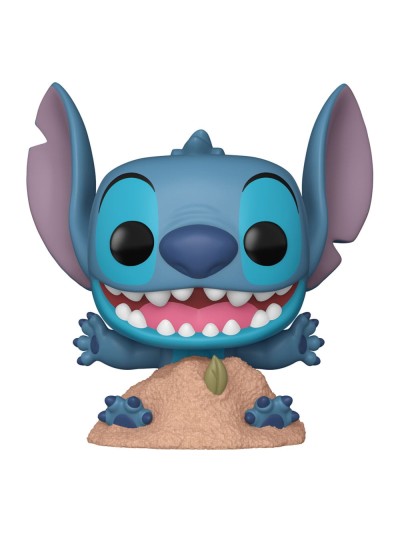 Funko pop disney stitch in sand
