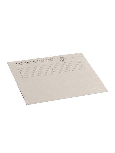 Subcarpeta cartulina tarifold 100% ecologica 226 g/m2 din a4 color crema pack de 10 unidades