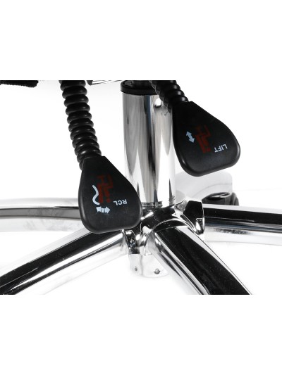Silla q-connect direccion ravenna malla base metalica alt max 1300 anc 670 prof 730 mm ruedas premium color negro