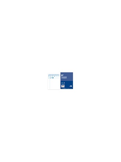 Talonario liderpapel camarero octavo original y copia t252 zig zag