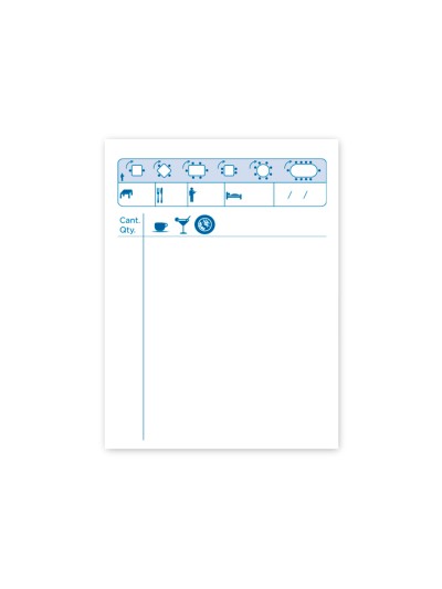 Talonario liderpapel camarero octavo original y copia t252 zig zag