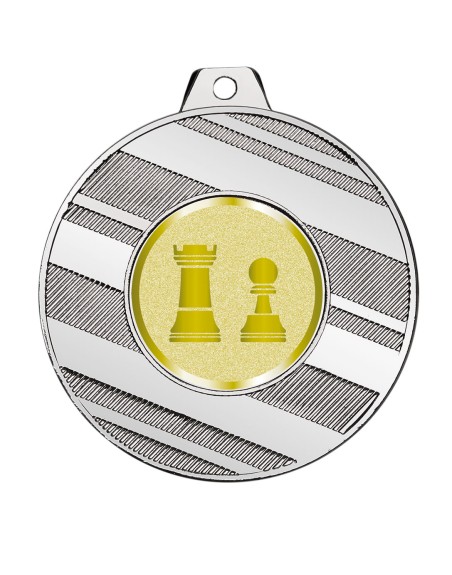 25/26 MEDALLA PLATA DIAM. 50