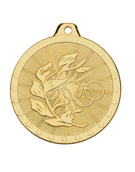 25/26 MEDALLA 50 MM ALEGORICA ORO