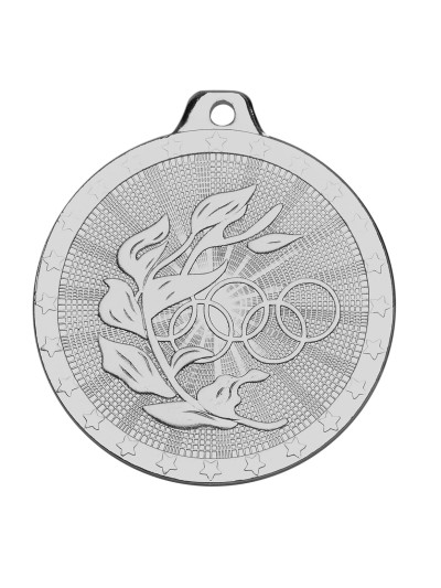 25/26 MEDALLA 50 MM ALEGORICA PLATA