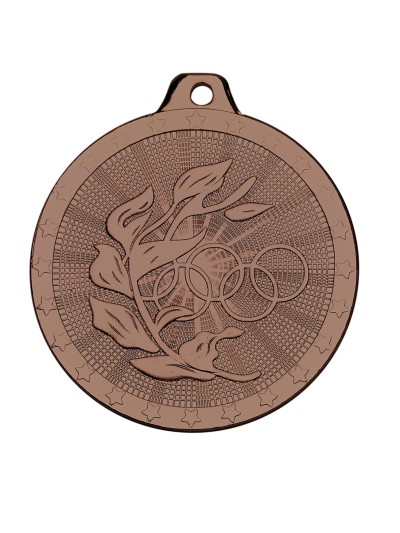 25/26 MEDALLA 50 MM ALEGORICA COBRE