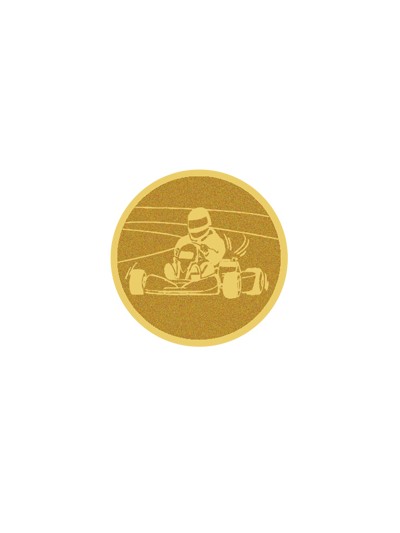 25/26 DISCO DORADO AUTOADHESIVA KARS Ø 2,5 CM
