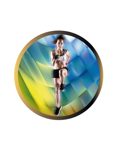 25/26 DISCO EPOXY ATLETISMO FEMENINO Ø 2,5 CM