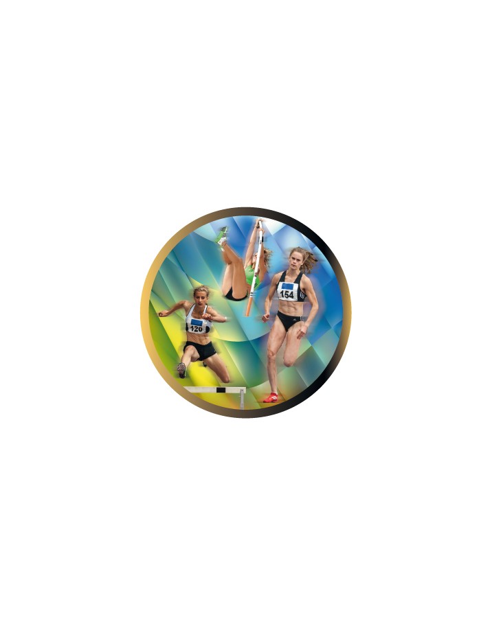 25/26 DISCO EPOXY TRIATLON FEMENINO Ø 2,5 CM