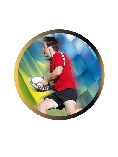 25/26 DISCO EPOXY RUGBY Ø 2,5 CM