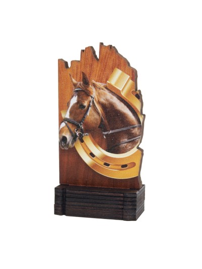 25/26 TROFEO MADERA HIPICA . 13 CM