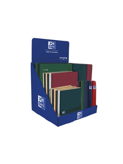 Expositor de sobremesa cuadernos espiral oxford & you 30 unidades surtidas