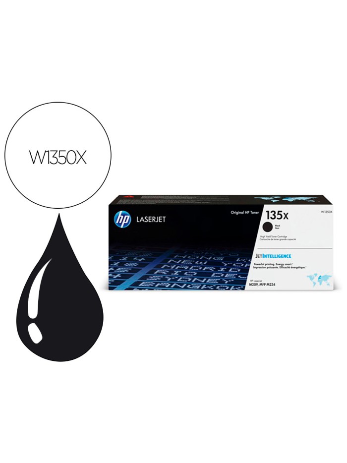 Toner hp 135x laserjet m209 / mfp m234 negro 2400 paginas Toner hp 135x laserjet m209 / mfp m234 negro 2400 paginas