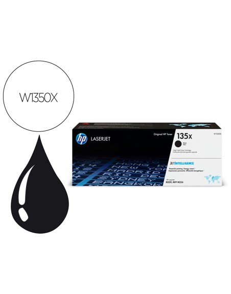 Toner hp 135x laserjet m209 / mfp m234 negro 2400 paginas