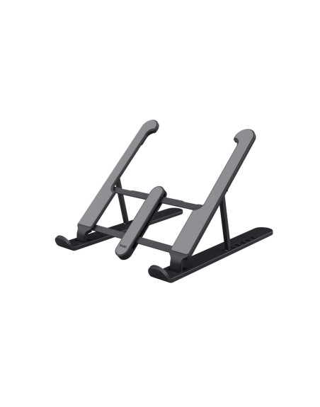 Soporte elevador trust primo para portatil 16/' ajustable 6 alturas color negro