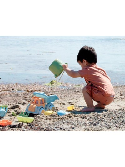 Set de playa vikingtoys ecoline ecologico y reciclable 7 piezas