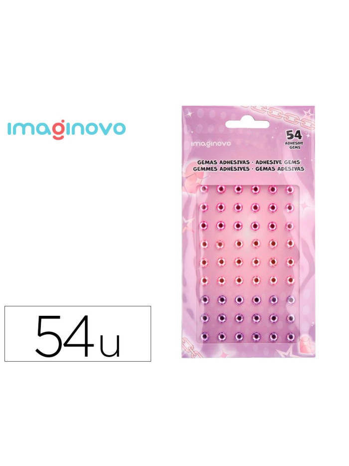 Pegatinas imaginovo gemas rosas y moradas brillantes con relieve para todas superficies 190x105 mm en Pegatinas imaginovo gemas rosas y moradas brillantes con relieve para todas superficies 190x105 mm en