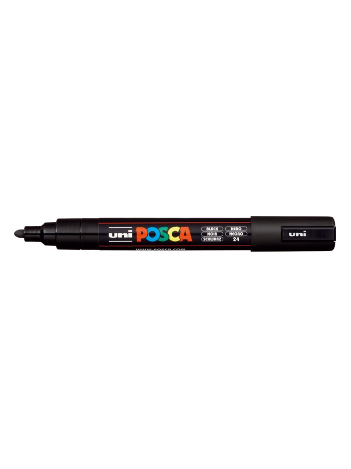 Rotulador uni posca pc-5m marcador de pintura punta conica 1,8-2,5 mm negro Rotulador uni posca pc-5m marcador de pintura punta conica 1,8-2,5 mm negro