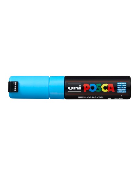 Rotulador uni posca pc-8k azul claro