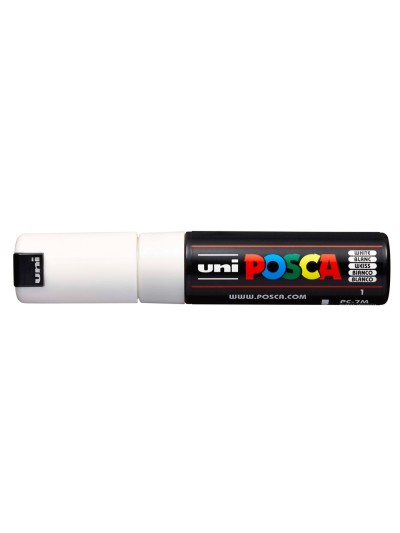 Rotulador uni posca pc-7m blanco