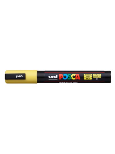 Rotulador uni posca pc-5m amarillo