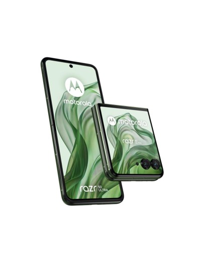 Razr 50 ultra 17 -5 cm (6.9 pulgadas) sim doble android 14 5g usb tipo c 12 gb 512 gb 4000 mah verde