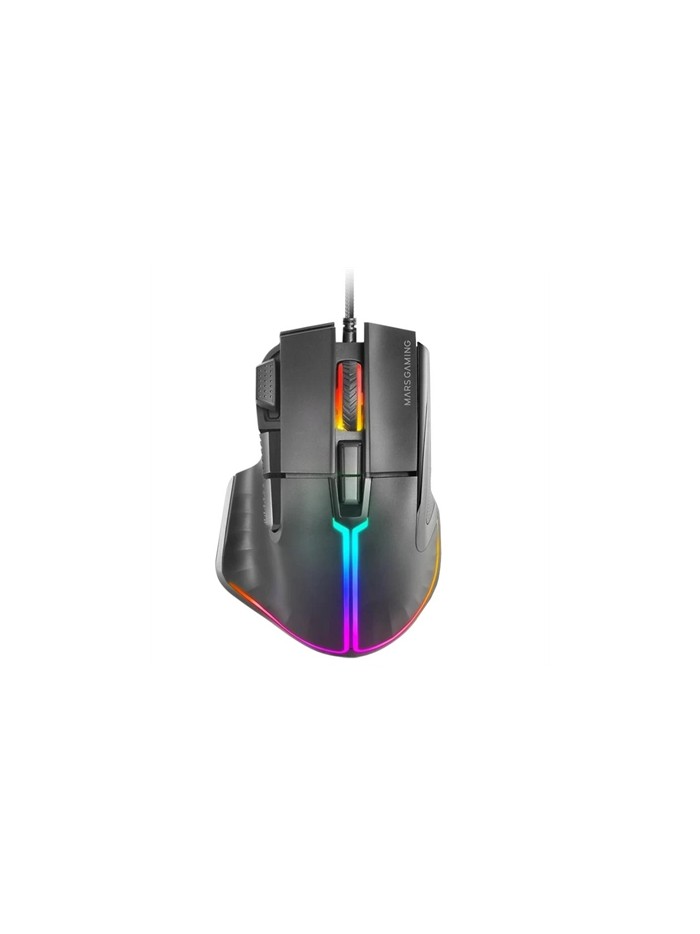 Mouse raton mars gaming mmxt rgb 12800 dpi ergonomico Mouse raton mars gaming mmxt rgb 12800 dpi ergonomico