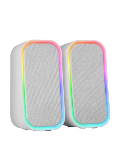 Altavoces mars gaming ms - om rgb blanco