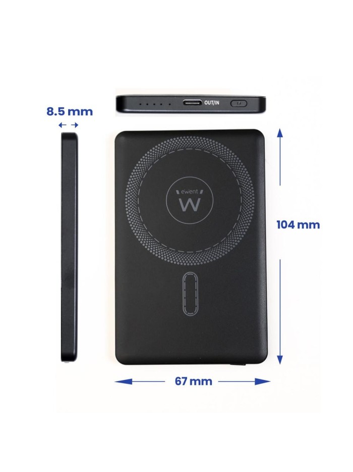 Powerbank ewent ew1160 ultraslim magsafe 5000mah Powerbank ewent ew1160 ultraslim magsafe 5000mah