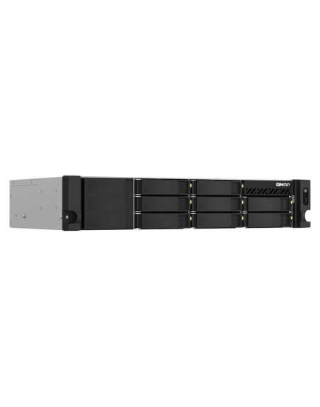 Servidor nas qnap ts - 873aeu - 4g 8 bahias 2u rack 4gb gigabit ethernet