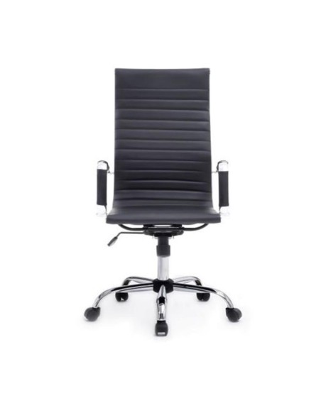 Silla de oficina equip 651001 negra ergonomica respaldo alto