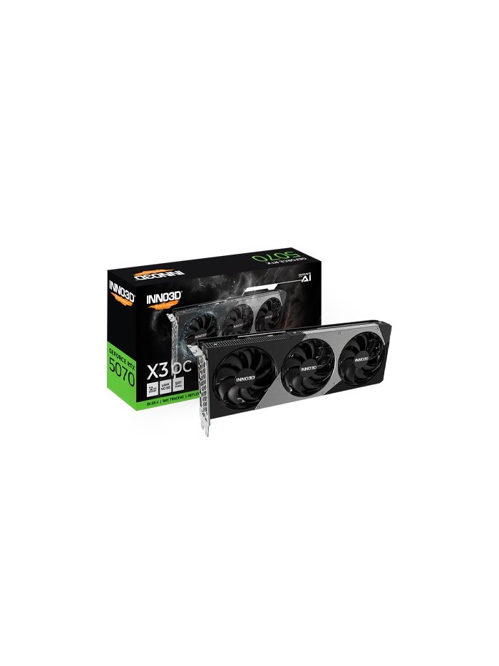 Tarjeta grafica inno3d rtx 5070 x3 oc 12gb Tarjeta grafica inno3d rtx 5070 x3 oc 12gb