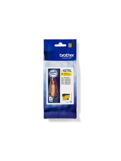 Ink-jet brother lc427xly mfcj5955dw / 6955dw alta capacidad amarillo 5000 paginas