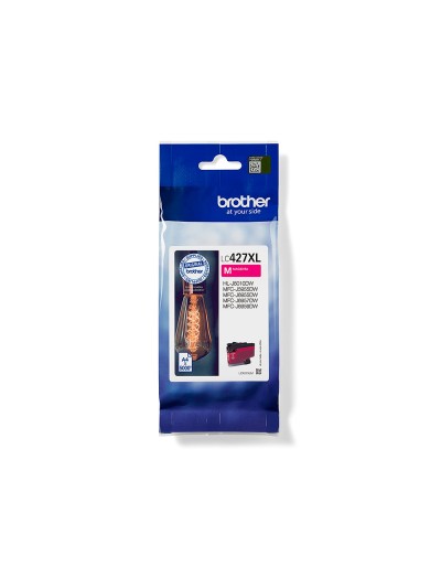 Ink-jet brother lc427xlm mfcj5955dw / 6955dw alta capacidad magenta 5000 paginas