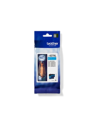 Ink-jet brother lc427xlc mfcj5955dw / 6955dw cian alta capacidad 5000 paginas