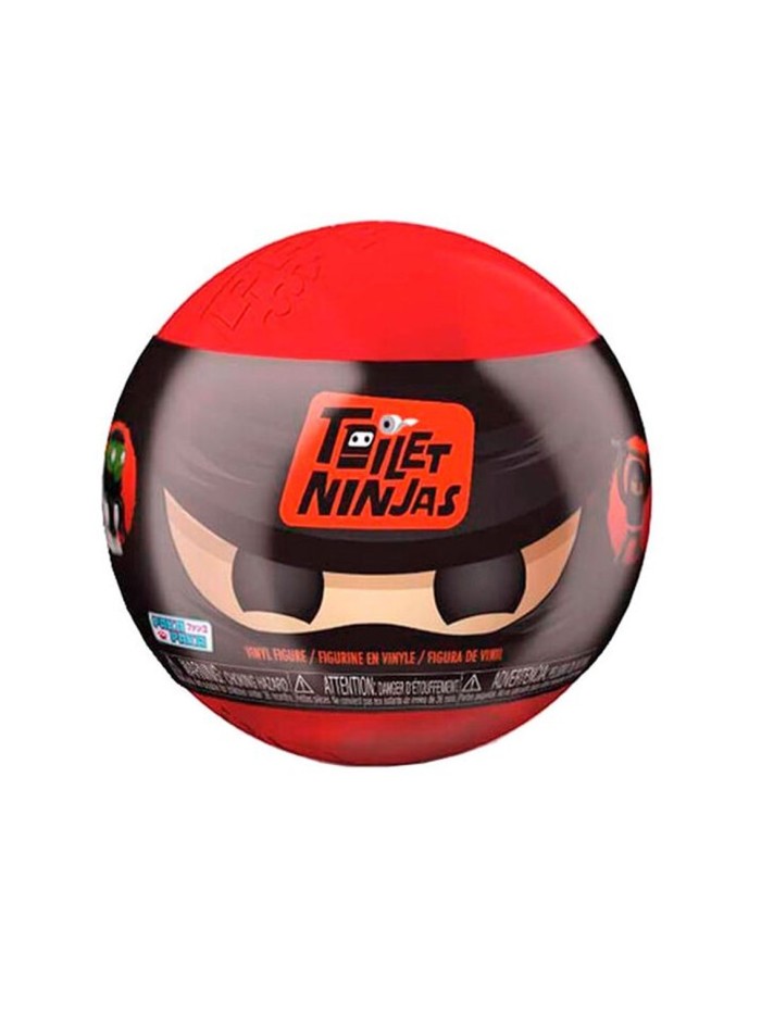 Capsula funko toilet ninjas paka paka 1 unidad 48586 Capsula funko toilet ninjas paka paka 1 unidad 48586