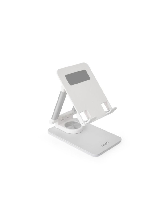 Soporte tooq plegable para tablet hasta 12.9 pulgadas blanco Soporte tooq plegable para tablet hasta 12.9 pulgadas blanco