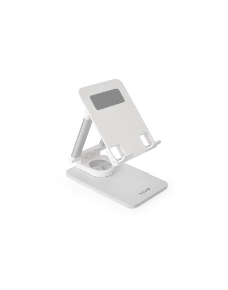 Soporte tooq plegable para tablet hasta 12.9 pulgadas blanco