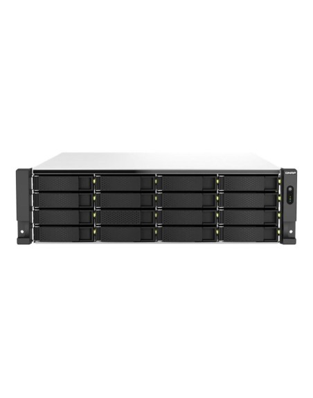 Servidor nas qnap ts - h2287xu - rp - e2378 - 64g 22 bahias 3u rack 64gb