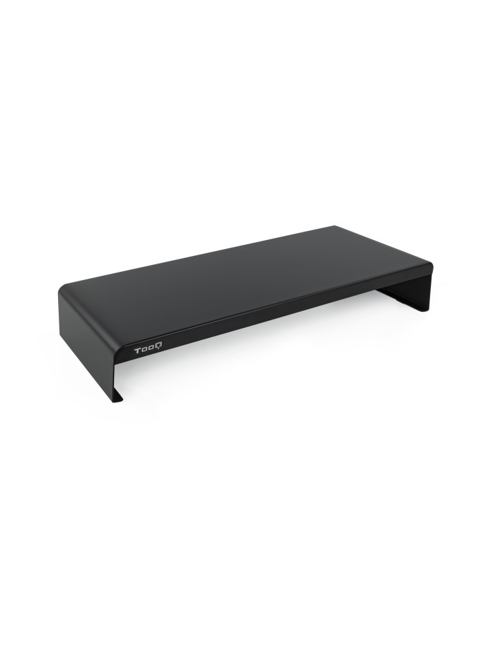 Elevador soporte de monitor tooq metalico negro Elevador soporte de monitor tooq metalico negro