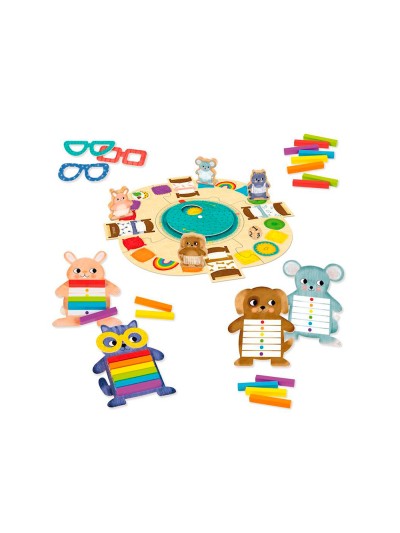 Juego goula didactico vestirse de colores