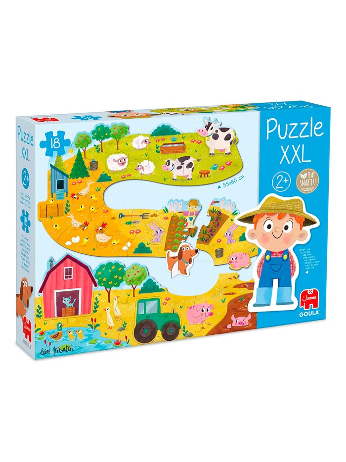 Puzle goula xxl granja 18 piezas Puzle goula xxl granja 18 piezas
