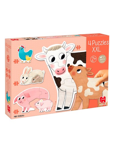 Puzle goula xxl mamas y bebes 14 piezas