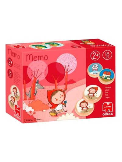 Juego goula didactico memo caperucita roja