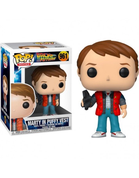 Funko pop regreso al futuro marty con chaleco hinchado 48705