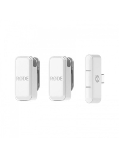 Microfono inalambrico rode micro l blanco