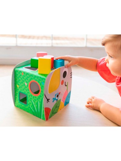 Juego diset de mesa elefante formas geometricas