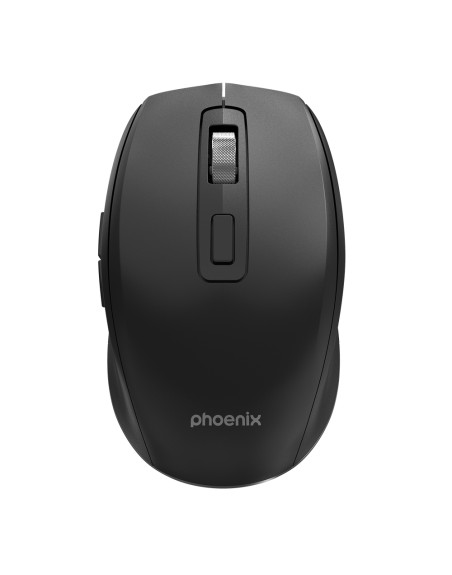 Ratón inalámbrico phoenix m120 hasta 1600 dpi clics silenciosos botónes de avance rapido